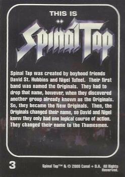 2000 NECA/Canal This Is Spinal Tap #3 Nigel Tufnel / David St. Hubbins Back
