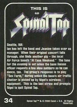 2000 NECA/Canal This Is Spinal Tap #34 Seattle, WA: Ian has left the band and Jeanine takes over as manager Back