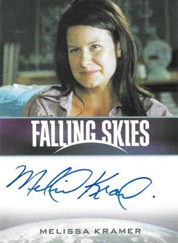 2013 Rittenhouse Falling Skies Season Two - Autographs #NNO Melissa Kramer Front