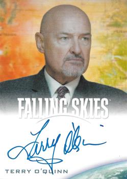 2013 Rittenhouse Falling Skies Season Two - Autographs #NNO Terry O'Quinn Front