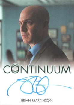 2014 Rittenhouse Continuum Seasons One and Two - Autographs #1 Brian Markinson Front