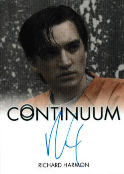 2014 Rittenhouse Continuum Seasons One and Two - Autographs #14 Richard Harmon Front