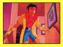 1993 Diamond X-Men Animated Series Stickers #5 NA Front