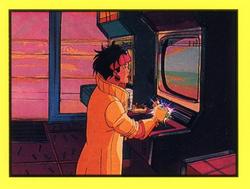 1993 Diamond X-Men Animated Series Stickers #9 NA Front