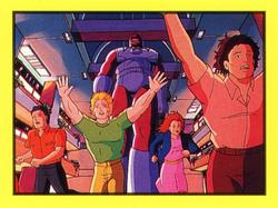 1993 Diamond X-Men Animated Series Stickers #10 NA Front