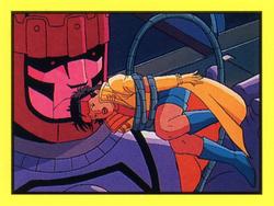 1993 Diamond X-Men Animated Series Stickers #12 NA Front