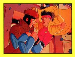 1993 Diamond X-Men Animated Series Stickers #20 NA Front