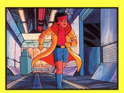 1993 Diamond X-Men Animated Series Stickers #33 NA Front