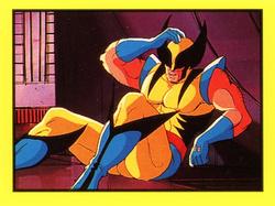 1993 Diamond X-Men Animated Series Stickers #44 NA Front
