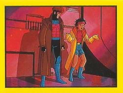1993 Diamond X-Men Animated Series Stickers #45 NA Front