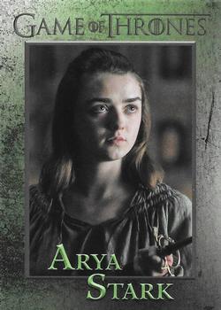 2017 Rittenhouse Game of Thrones Season 6 #44 Arya Stark Front