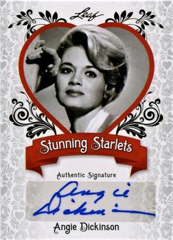 2012 Leaf Pop Century Signatures - Stunning Starlets #SS-AD1 Angie Dickinson Front