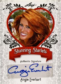 2012 Leaf Pop Century Signatures - Stunning Starlets #SS-AE1 Angie Everhart Front