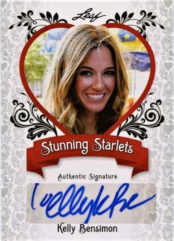 2012 Leaf Pop Century Signatures - Stunning Starlets #SS-KB2 Kelly Bensimon Front