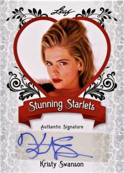 2012 Leaf Pop Century Signatures - Stunning Starlets #SS-KS1 Kristy Swanson Front