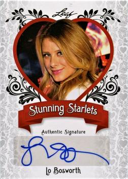 2012 Leaf Pop Century Signatures - Stunning Starlets #SS-LB1 Lo Bosworth Front
