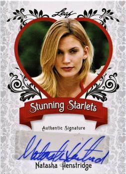 2012 Leaf Pop Century Signatures - Stunning Starlets #SS-NH1 Natasha Henstridge Front