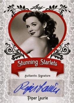 2012 Leaf Pop Century Signatures - Stunning Starlets #SS-PL1 Piper Laurie Front