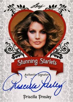 2012 Leaf Pop Century Signatures - Stunning Starlets #SS-PP2 Priscilla Presley Front