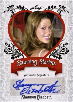 2012 Leaf Pop Century Signatures - Stunning Starlets #SS-SE1 Shannon Elizabeth Front