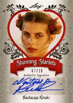 2012 Leaf Pop Century Signatures - Stunning Starlets Silver #SS-NK1 Nastassja Kinski Front