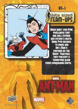 2015 Upper Deck Marvel Ant-Man - Bite Sized Team-Ups #BS-1 Tales to Astonish #44 Back