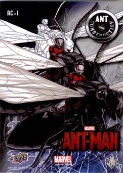 2015 Upper Deck Marvel Ant-Man - Ant Construction #AC-1 Ant-Man Back