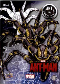 2015 Upper Deck Marvel Ant-Man - Ant Construction #AC-2 Ant-Man Back