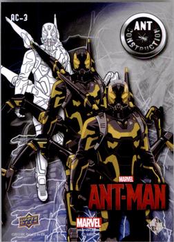 2015 Upper Deck Marvel Ant-Man - Ant Construction #AC-3 Ant-Man Back