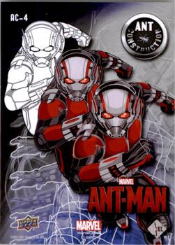 2015 Upper Deck Marvel Ant-Man - Ant Construction #AC-4 Ant-Man Back