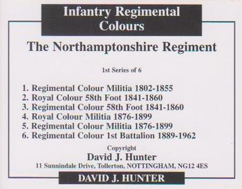 2007 Regimental Colours : The Northamptonshire Regiment 1st Series #NNO Title Card Back