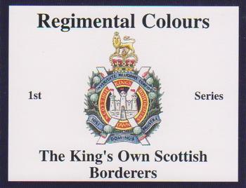 2004 Regimental Colours : The King's Own Scottish Borderers 1st Series #NNO Title Card Front