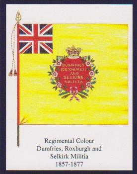 2004 Regimental Colours : The King's Own Scottish Borderers 1st Series #2 Regimental Colour Dumfries Militia 1857-1877 Front