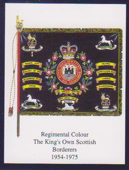 2004 Regimental Colours : The King's Own Scottish Borderers 1st Series #6 Regimental Colour 1st Battalion 1954-1975 Front