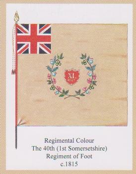 2007 Regimental Colours : The South Lancashire Regiment (The Prince of Wales's Volunteers) #2 Regimental Colour 40th Foot c.1815 Front