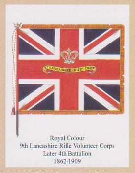 2007 Regimental Colours : The South Lancashire Regiment (The Prince of Wales's Volunteers) #3 Royal Colour 9th Lancashire RVC 1862-1909 Front