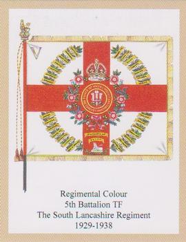 2007 Regimental Colours : The South Lancashire Regiment (The Prince of Wales's Volunteers) #5 Regimental Colour 5th Battalion TF 1929-1938 Front