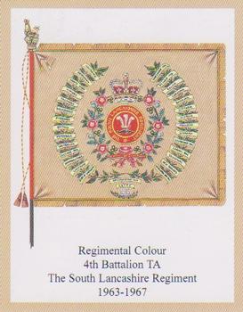 2007 Regimental Colours : The South Lancashire Regiment (The Prince of Wales's Volunteers) #6 Regimental Colour 4th Battalion TF 1963-1967 Front