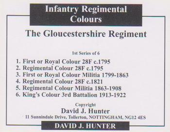 2006 Regimental Colours : The Gloucestershire Regiment 1st Series #NNO Title Card Back