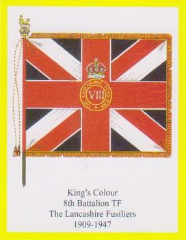 2006 Regimental Colours : The Lancashire Fusiliers 1st Series #3 King's Colour 8th Battalion TF 1909-1947 Front