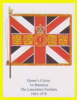2006 Regimental Colours : The Lancashire Fusiliers 1st Series #5 Queen's Colour 1st Battalion 1961-1970 Front