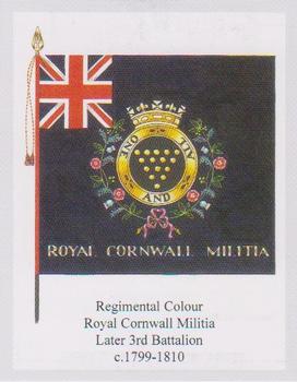 2007 Regimental Colours : The Duke of Cornwall's Light Infantry #2 Regimental Colour Cornwall Militia c.1799-1810 Front