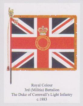 2007 Regimental Colours : The Duke of Cornwall's Light Infantry #3 Royal Colour 3rd (Militia) Battalion 1883-1918 Front
