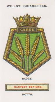 2000 Card Collectors Society Ships' Badges #13 Ceres Front