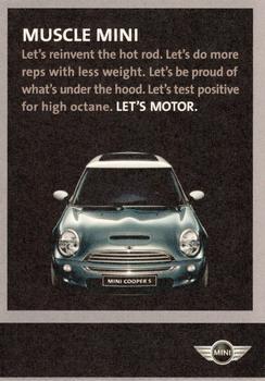 2003 Mini Let's Motor #NNO Muscle Mini Back