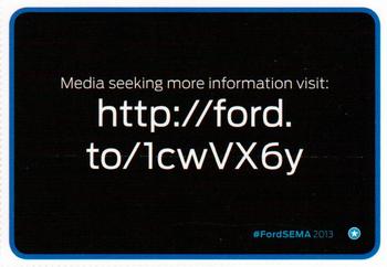 2013 #FordSEMA #NNO #Ford SEMA Back