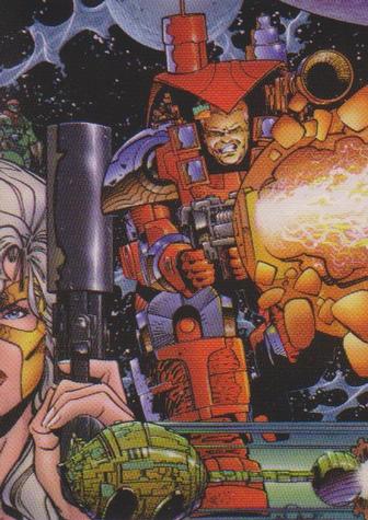 1998 Comic Images Comic Greats '98 #7 Star Slammers: cover Special #1 Front