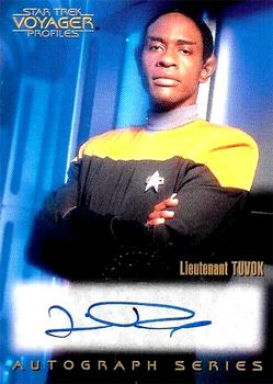 1998 SkyBox Star Trek Voyager Profiles - Autographs #A4 Tim Russ Front