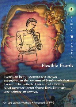 1995 FPG James Warhola #5 Flexible Frank Back