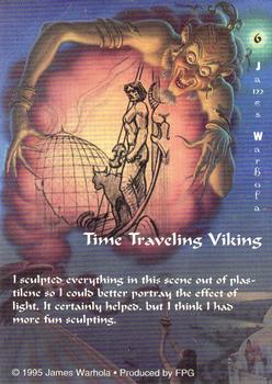 1995 FPG James Warhola #6 Time Traveling Viking Back